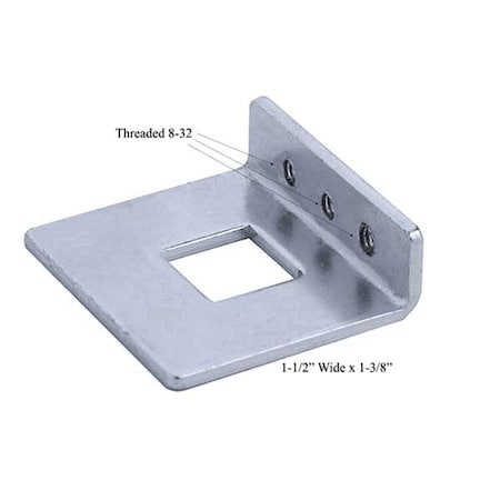 Major Major: LMB-06 - Replacement Steel Rod Flush Bolt Guide - Square Hole MJR-LMB-06